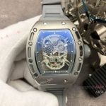 Swiss Grade Richard Mille AAA RM052 Skull Watch Titanium Case